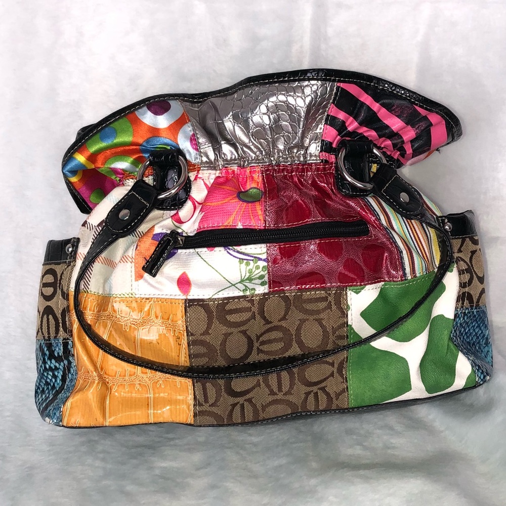 Cute Colorful Mixed Pattern Purse - Picture 2 of 6